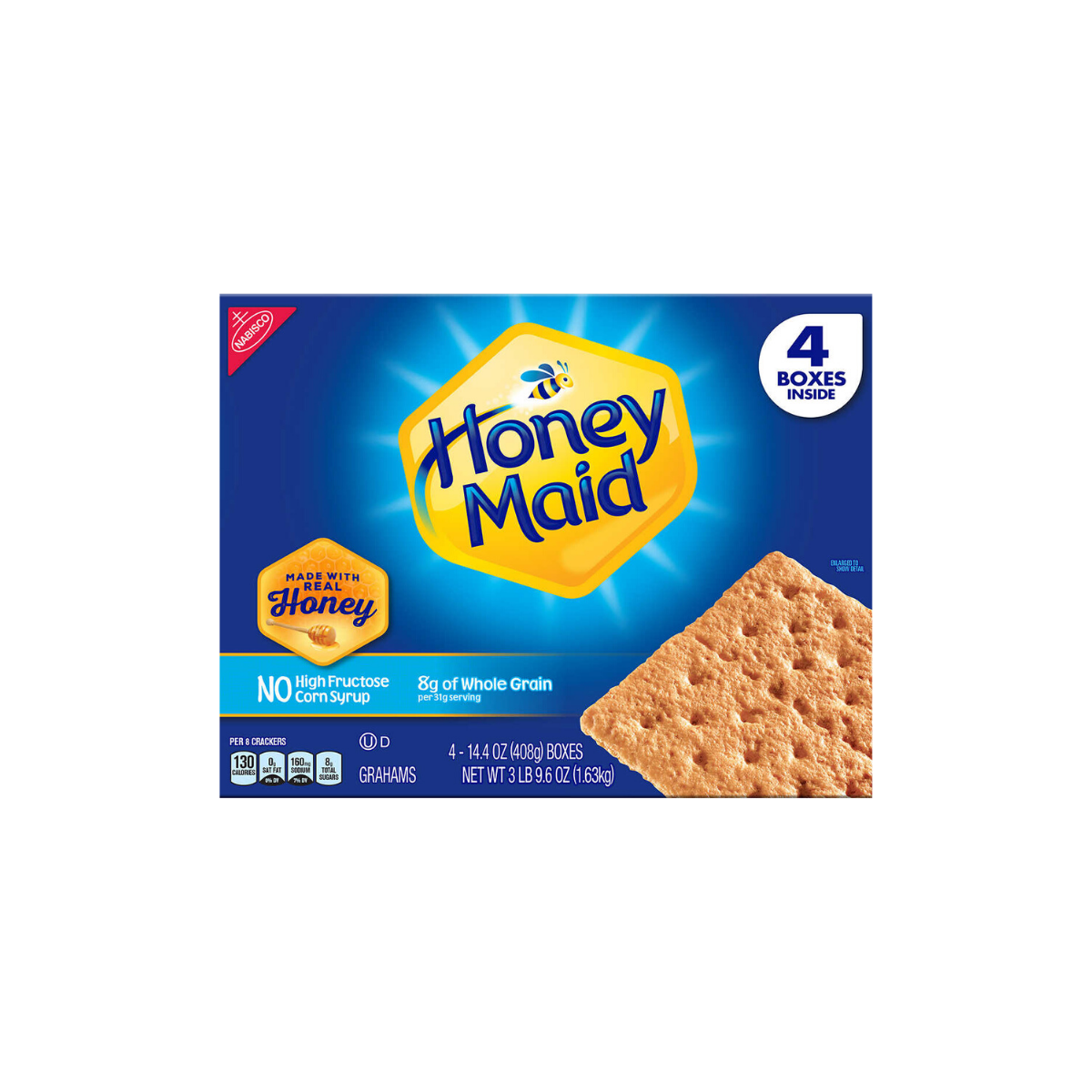 Telman Honey Maid Graham Crackers (4/box)